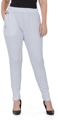 FLY FREE Regular Fit Women White Trousers