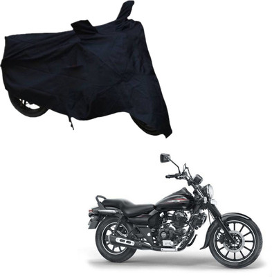 THE REAL ARV Two Wheeler Cover for Bajaj(Avenger, Black)