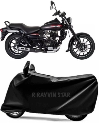 R Rayvin Star Two Wheeler Cover for Bajaj(Avenger 220 Street, Black)