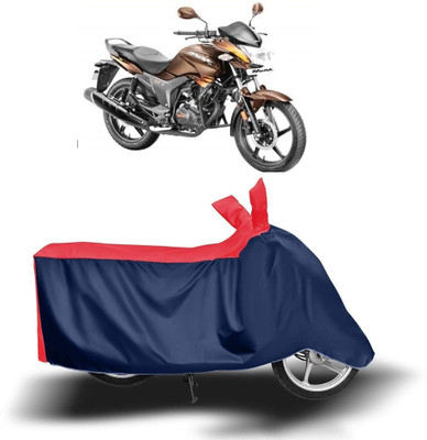 KEDIT Two Wheeler Cover for Hero(Hunk, Red, Blue)