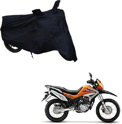 THE REAL ARV Two Wheeler Cover for Hero(Impulse, Black)