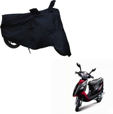 THE REAL ARV Two Wheeler Cover for TVS(Streek, Black)