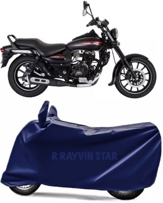 R Rayvin Star Two Wheeler Cover for Bajaj(Avenger 220 street, Blue)