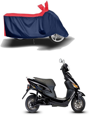 KEDIT Two Wheeler Cover for Hero(Electric Cruz, Red, Blue)