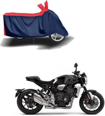 KEDIT Two Wheeler Cover for Honda(CB1000R Plus, Red, Blue)