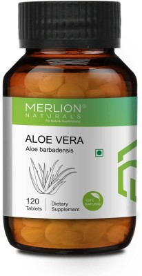 Merlion Naturals Aloe Vera Tablets | 500mg x 120 Tablets(120 Tablets)