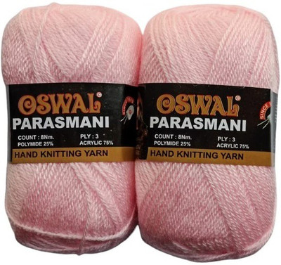 JEFFY Oswal parasmani Wool Hand Knitting Soft Fingering 300 Gram