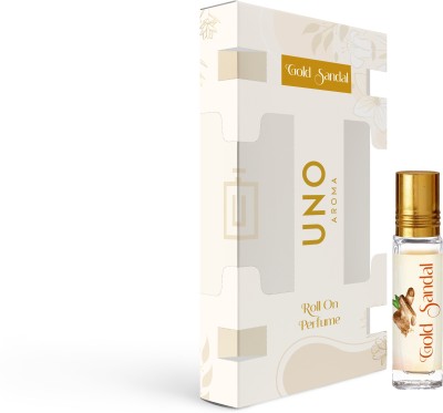 UNO AROMA uno unisex 8 ml roll-on-attar perfume (GOLA SANDAL) Herbal Attar(Sandalwood)