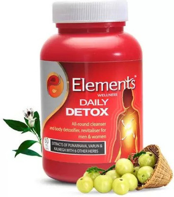 Elements WELLNESS DAILY DETOX 60 CAPSULE(1 ml)