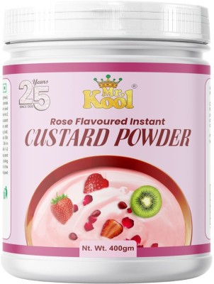 Mr.Kool Rose Flavor Custard Powder 400 g Instant Custard Powder(400 g)