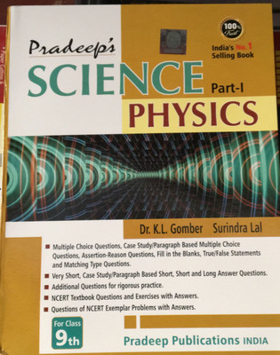 Pradeep Science Physics Part 1 Class 9 (2022-23)(Paperback, Pradeep Publications)