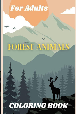 Forest Animals Coloring Book For Adults(English, Paperback, Nikolas Norbert)
