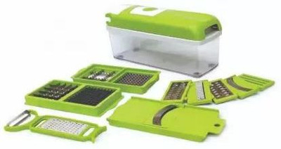 HomeSign Multipurpose 13-in-1 Vegetable and Fruit Chopper Cutter Grater Slicer, Dicer Vegetable & Fruit Chopper(1)