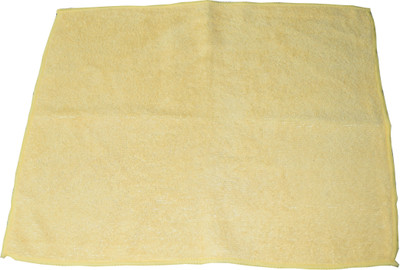 Sheen Yellow,30cmX40cm,250GSM Wet and Dry Microfiber Cleaning Cloth