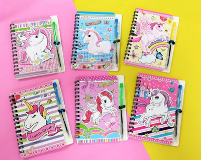 Preili's Gift Set Pocket-size Diary ruled 50 Pages(Multicolor, Pack of 12)