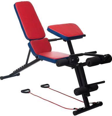 IRIS 35-in-1 Ergonomically Designed Weight Bench for Full Body Workout Multipurpose Fitness Bench