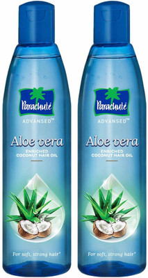 Parachute Advansed Aloe Vera Enriched Coconut Hair Oil, 400 ml (Pack of 2) Hair Oil(800 g)