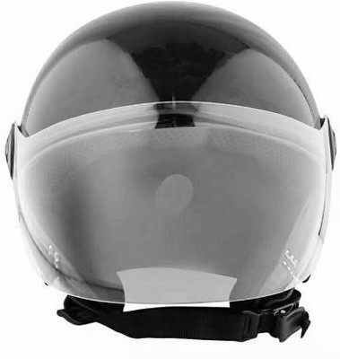 HDRC track blk Motorbike Helmet(Black)