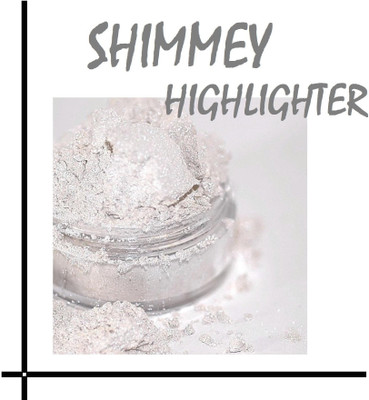 YAWI New Illuminator Shimmery Grey Highlight For Professional Look Highlighter(Grey)