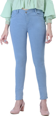 SHREE JI COLLECTION Skinny Women Light Blue Jeans