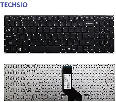 TechSio Aspire A315-33 A315-52 E5-522 E5-522G E5-523 E5-523G E5-532 Internal Laptop Keyboard(Black)