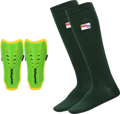 MATTZIG Congo Club Football Kit (One Pair Football Socks + One Pair Shin Guard) Football Kit
