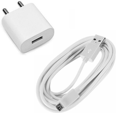 Webilla Wall Charger Accessory Combo for Xiaomi Redmi 6A 32 GB(White)