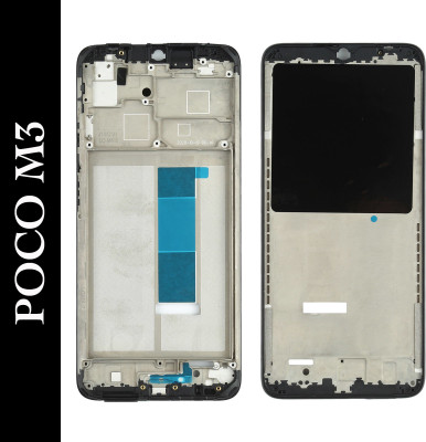 Unique4Ever POCO M3 Front Panel(Black)