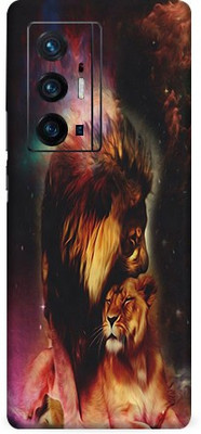 Mclaxa King Of Nature Mobile Back Skin, King Of Nature, Vivo X 70 Pro Plus Mobile Skin(King Of Nature Skin With Super Matte Finish)