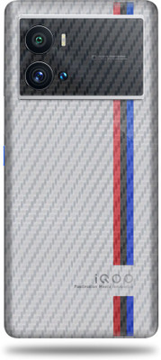 WeCre8 Skin's Vivo Iqoo 9 Pro 5g, Carbon Fiber Transparent Mobile Skin(Transparent)