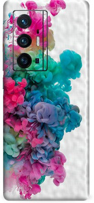 Mclaxa Festival Colours Mobile Back Skin, Festival Colours, Vivo X 70 Pro Plus Mobile Skin(Festival Colours Skin With Super Matte Finish)