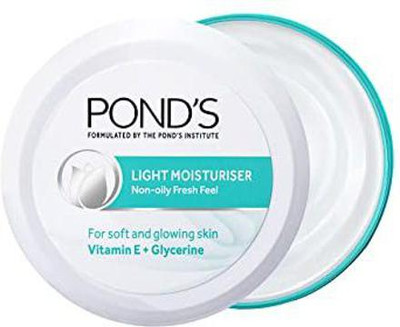 POND's VITAMIN E GLYCERINE NON OILY GLOWING SKIN LIGHT MOISTURISER CREAM 0.149 ML X 1(150 ml)