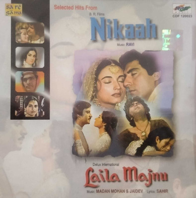 NIKAAH / LAILA MAJNU Audio CD Limited Edition(Hindi - ASHA BHOSLE,LATA MANGESHKAR,MOHD.RAFI AND MANY MORE)