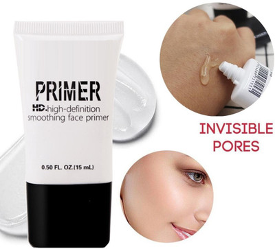 tanvi27 Skin-hydrating Poreless Primer with Natural Glow finish for Face makeup Primer  - 15 ml(TRANSPARENT)