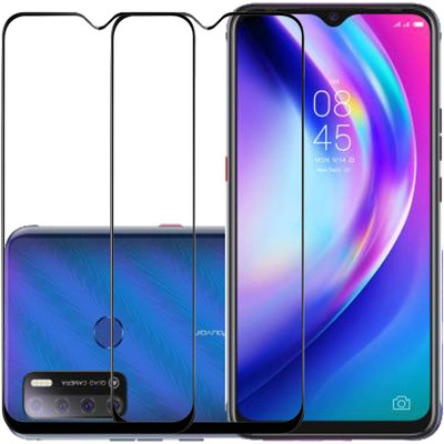 SPRITZEN Edge To Edge Tempered Glass for Tecno Spark Power 2, Tecno Spark Power 2 Air(Pack of 2)