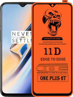 PFOAM Edge To Edge Tempered Glass for OnePlus 6T(Pack of 1)