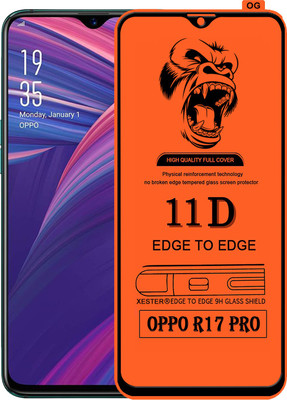 PEPHONE Edge To Edge Tempered Glass for OPPO R17 PRO(Pack of 1)