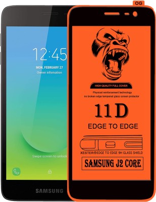 PEPHONE Edge To Edge Tempered Glass for SAMSUNG GALAXY J2 CORE(Pack of 1)