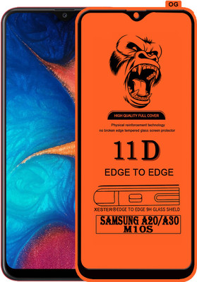 PEPHONE Edge To Edge Tempered Glass for SAMSUNG GALAXY A30(Pack of 1)