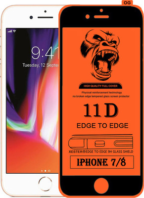 PEPHONE Edge To Edge Tempered Glass for Apple iPhone 7(Pack of 1)