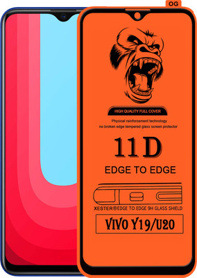 PEPHONE Edge To Edge Tempered Glass for VIVO U20(Pack of 1)