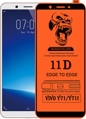 PFOAM Edge To Edge Tempered Glass for VIVO Y71(Pack of 1)