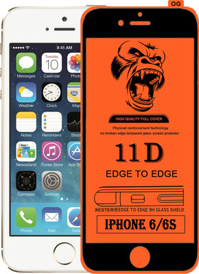 PEPHONE Edge To Edge Tempered Glass for Apple iPhone 6(Pack of 1)