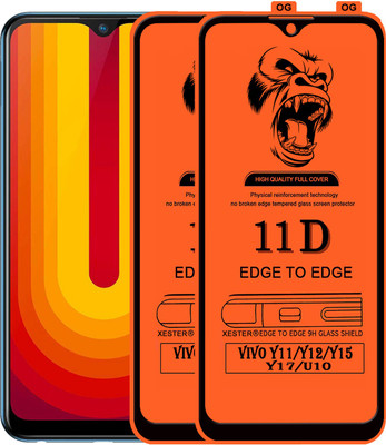 PEPHONE Edge To Edge Tempered Glass for VIVO U10(Pack of 1)