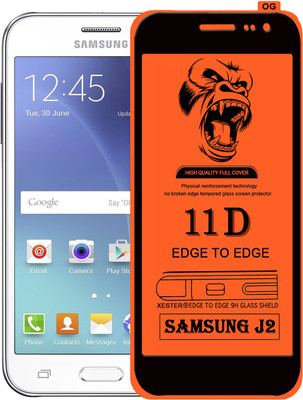 PEPHONE Edge To Edge Tempered Glass for SAMSUNG GALAXY J2(Pack of 1)