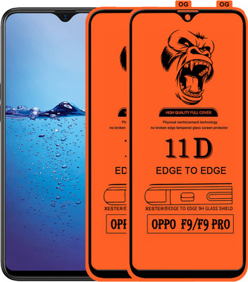 PEPHONE Edge To Edge Tempered Glass for OPPO F9 Pro(Pack of 1)