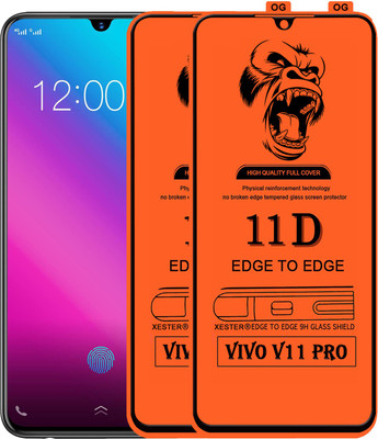 PEPHONE Edge To Edge Tempered Glass for Vivo V11 Pro(Pack of 1)