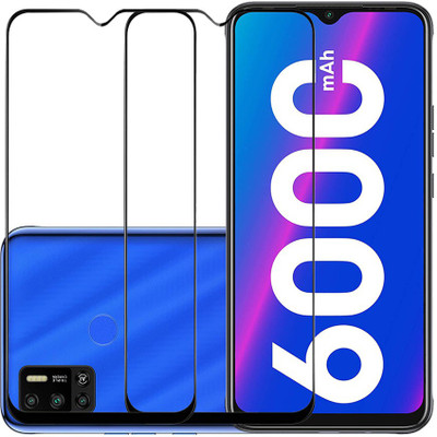 SPRITZEN Edge To Edge Tempered Glass for Tecno Spark Power 6 Air(Pack of 2)