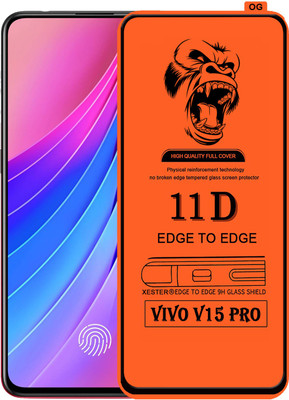 PEPHONE Edge To Edge Tempered Glass for VIVO V15 PRO(Pack of 1)