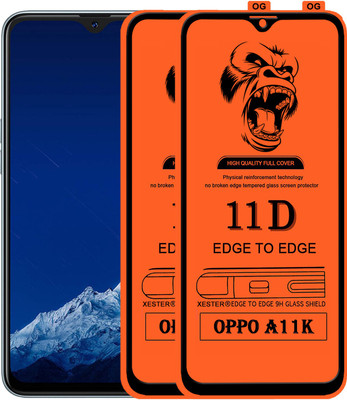 PEPHONE Edge To Edge Tempered Glass for OPPO A11K(Pack of 1)